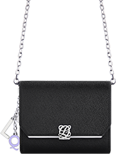 LALA CHAIN WALLET, LAVENDER