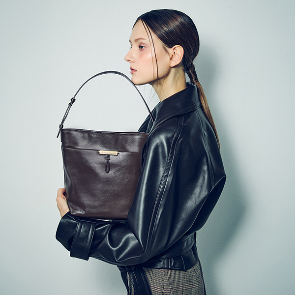 루이까또즈 치즈 숄더백 HT3SO23BR>