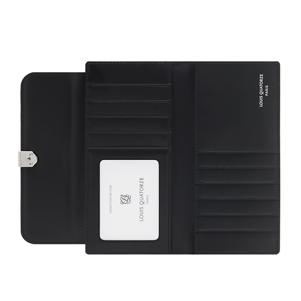 루이까또즈 여성장지갑 SS1FM10BL>