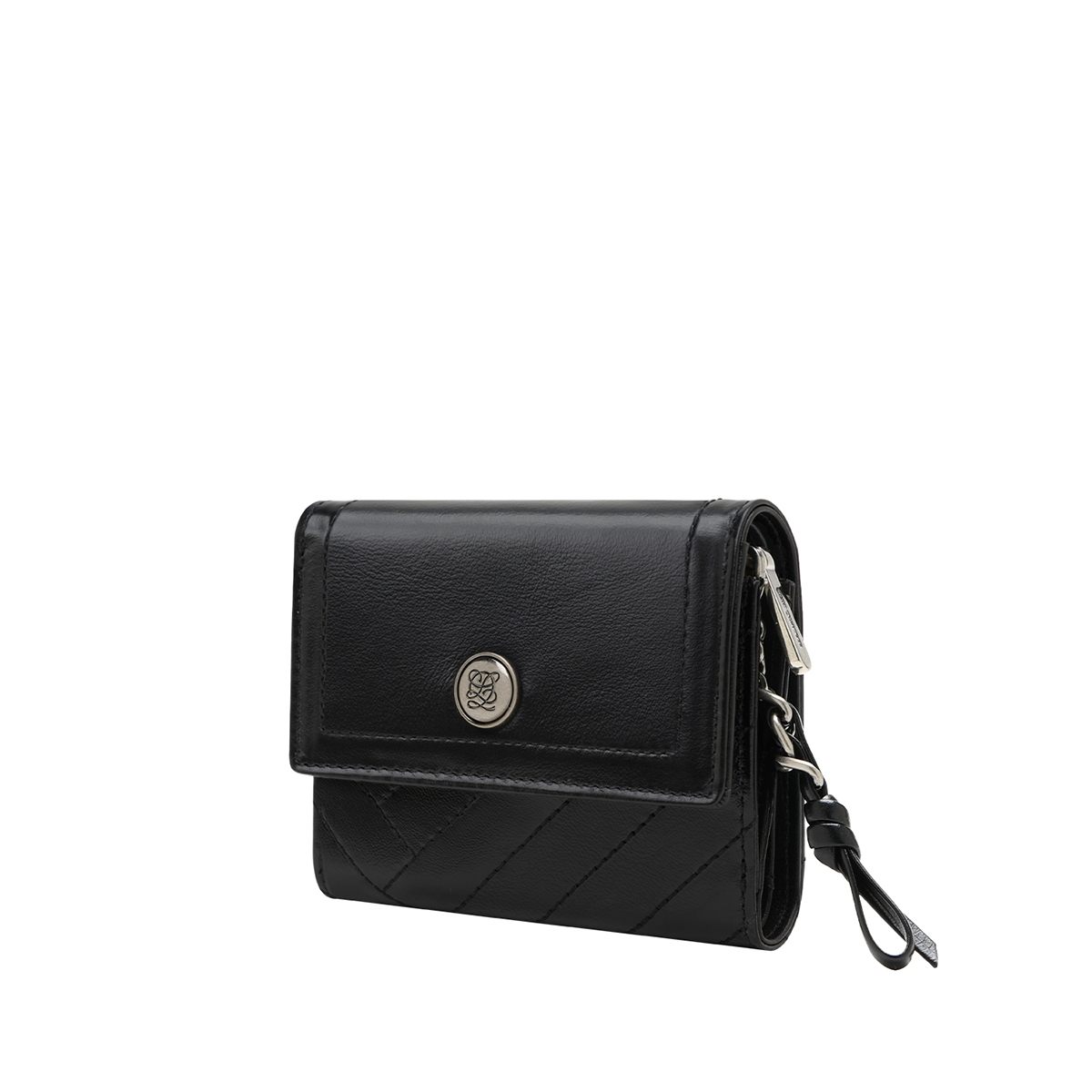 루이까또즈 엘퀼팅 여성 반지갑 ST3QT01BL