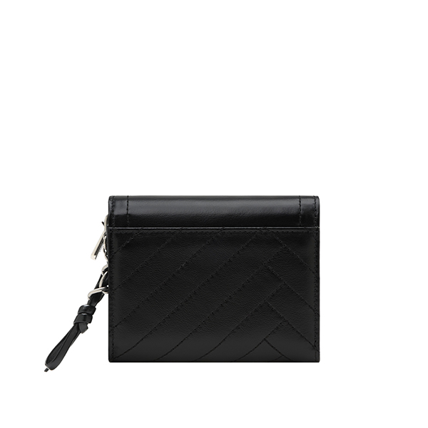 루이까또즈 엘퀼팅 여성 반지갑 ST3QT01BL>