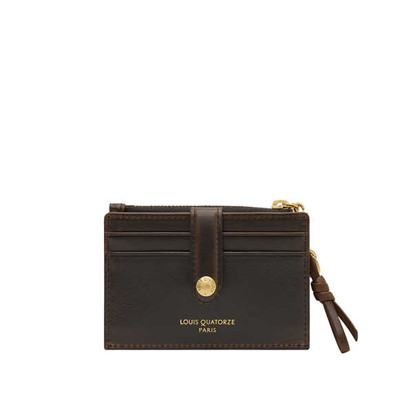 루이까또즈 엘퀼팅 여성 여성카드지갑 ST3QT03BR>