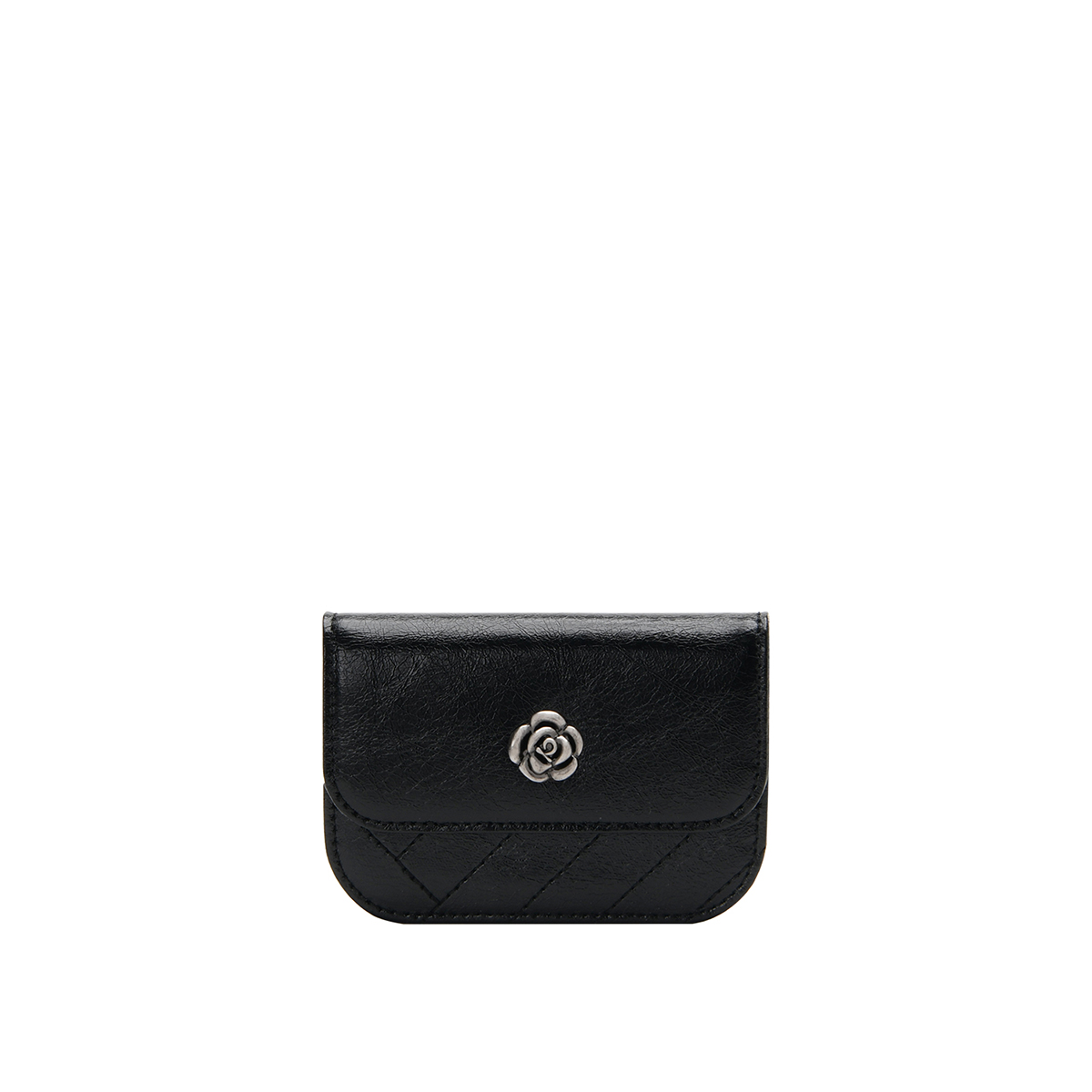 [EXCLUSIVE] 루이까또즈 클래식 로즈 아코디언 카드지갑 ST3SD86BL