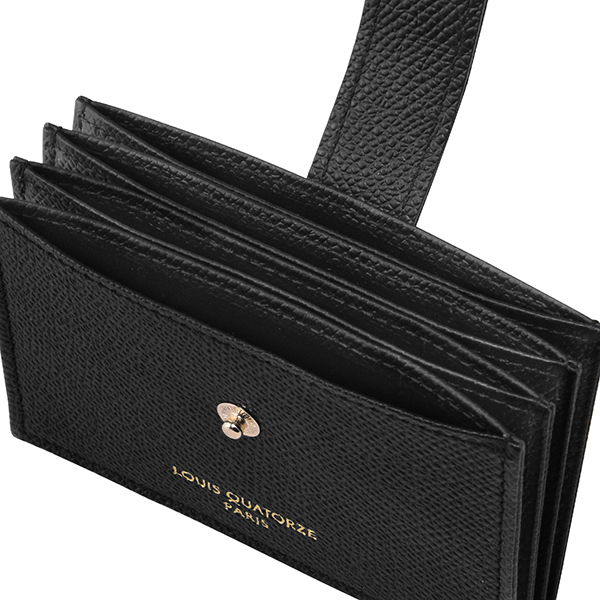 [EXCLUSIVE] 루이까또즈 미뉴에뜨 아코디언 카드지갑 SO4FM14BL>