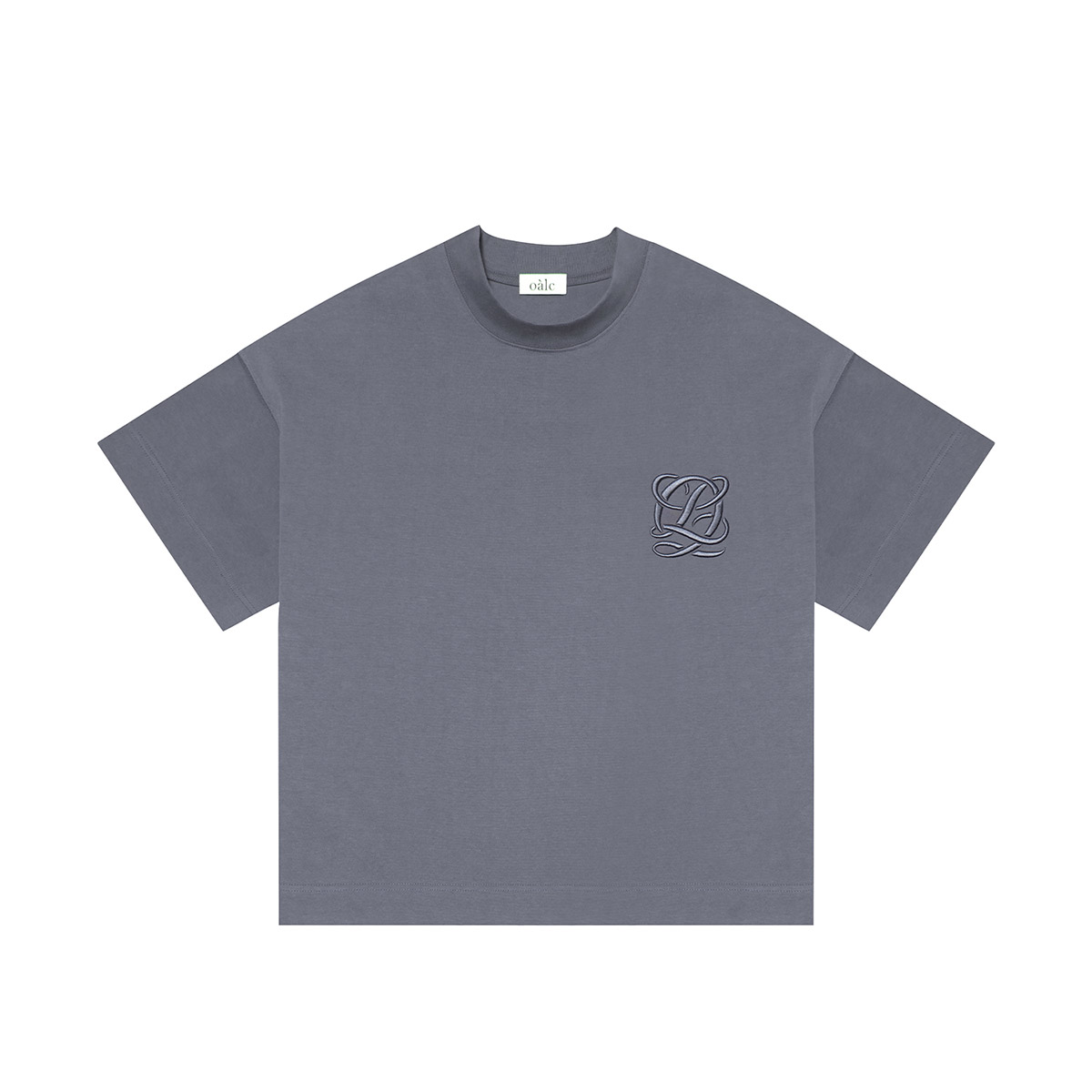 oalc SYMBOL OVER-FIT T-SHIRT 심볼 오버핏 티셔츠 (DARK GRAY)