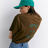 oalc GRAPHIC T-SHIRT 그래픽 티셔츠 (BROWN)