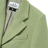 oalc 싱글브레스트 테일러드 코트 Single Breasted Tailored Coat (MINT)