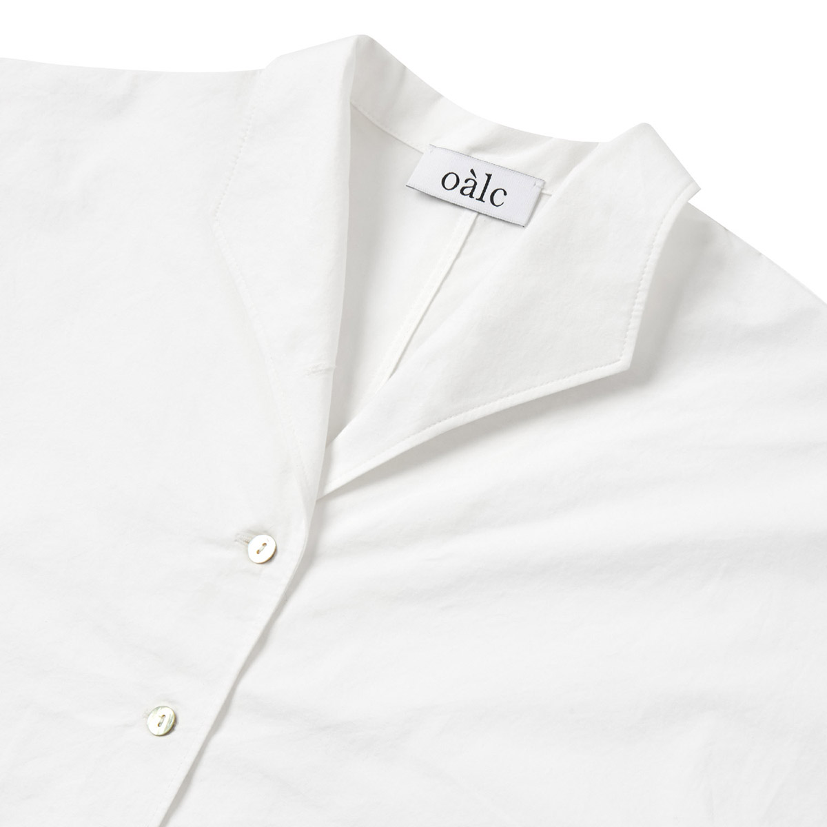 oalc COTTON CLASSIC COLLAR SHIRT 코튼 클래식 카라 셔츠 (White)