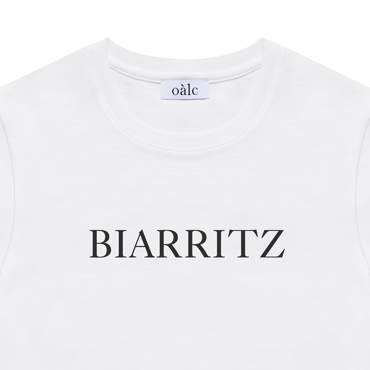 [김지민 PICK] oalc ORGANIC COTTON T-SHIRT 오가닉 코튼 여성티셔츠 (BIARRITZ)